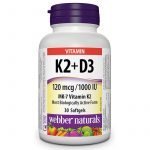 VITAMIN K2+D3 (120mg/1000 IU) 30 kapsula