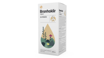 BRONHOKLIR SIRUP ZA PUŠAČE 200ml