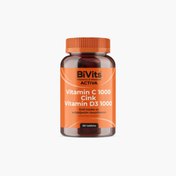 BiVITS VITAMIN C 1000+CINK+VITAMIN D3 1000 (60 tableta)