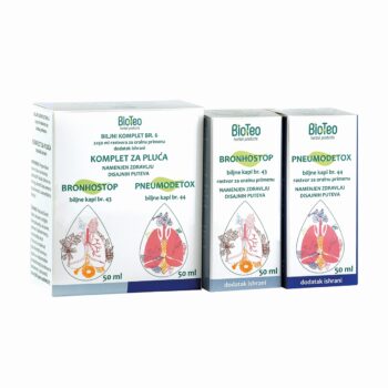 BIOTEO BILJNI KOMPLET BR. 6 ZA PLUĆA