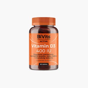 BIVITS VITAMIN D3 400IU 60TBL