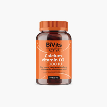 BIVITS KALCIJUM+VITAMIN D3 1000IU  60TBL
