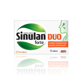 SINULAN DUO FORTE 15 tableta
