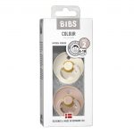 BIBS DUDE IVORY & BLUSH VEL. 2 (6 M+)
