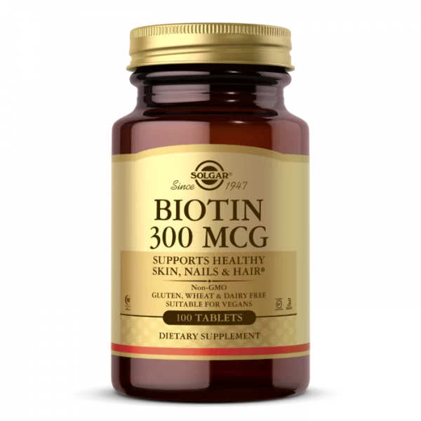 SOLGAR BIOTIN A100 TBL