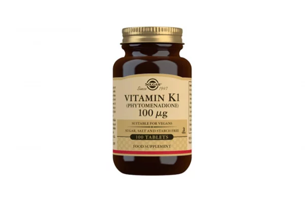 SOLGAR VITAMIN K1 100µg (100 tableta)