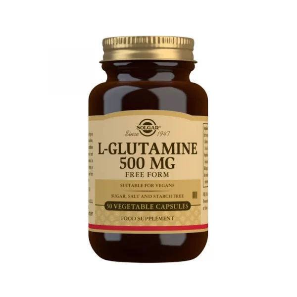 SOLGAR L-GLUTAMIN 500MG (50 kapsula)
