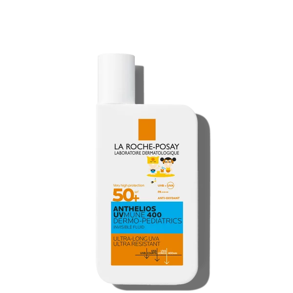 LA ROCHE ANTHELIOS UVMUNE 400 DERMO-PEDIATRIC NEVIDLJIVI FLUID ZA DJECU SPF50+ 50ML
