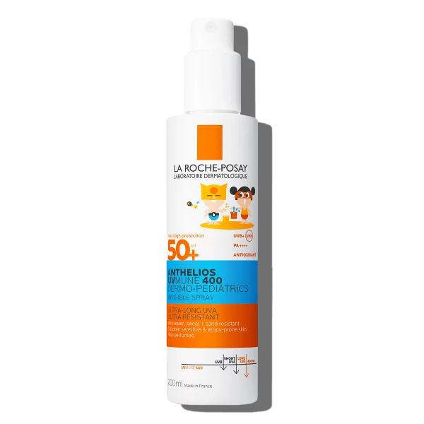 LA ROCHE ANTHELIOS UVMUNE 400 DERMO-PEDIATRIC NEVIDLJIVI SPREJ ZA DJECU SPF50+ 200ML