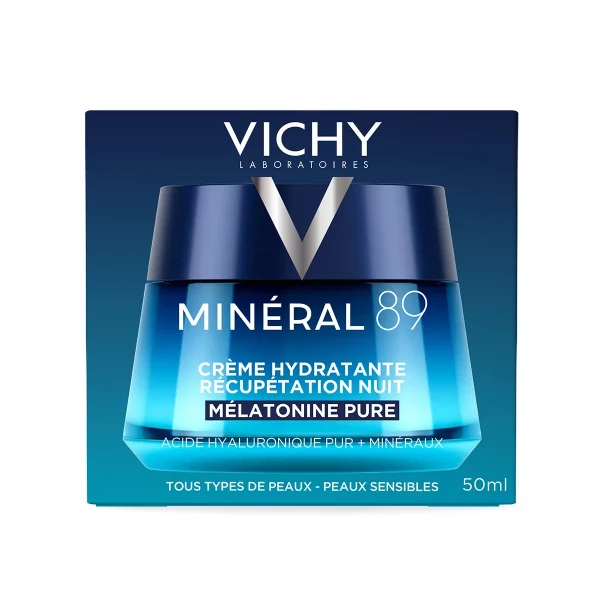 VICHY MINERAL 89 NOĆNA KREMA ZA OBNAVLJANJE HIDRATACIJE 50ML