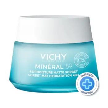 VICHY MINERAL 89 MATTE SORBET ZA HIDRATACIJU 48H 50ML