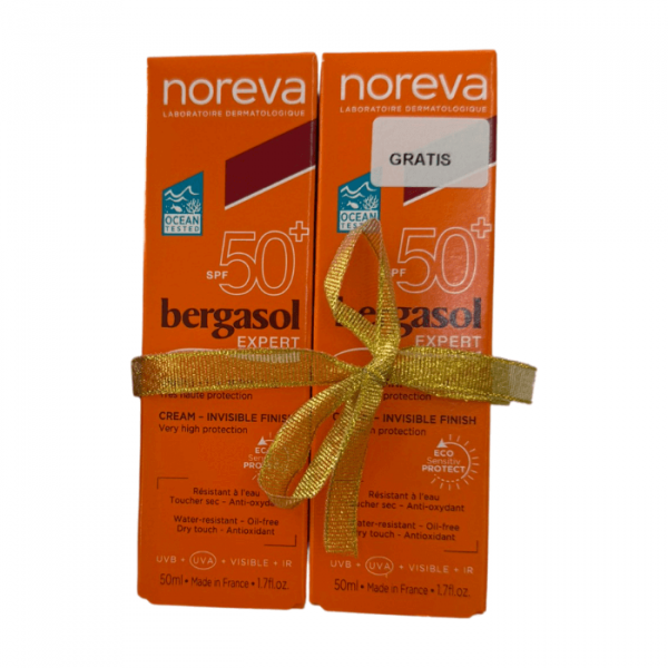 NOREVA BERGASOL EXPERT KREMA SPF50+ 50ML 1+1 GRATIS