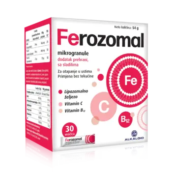 FEROZOMAL MIKROGRANULE 30 VREĆICA
