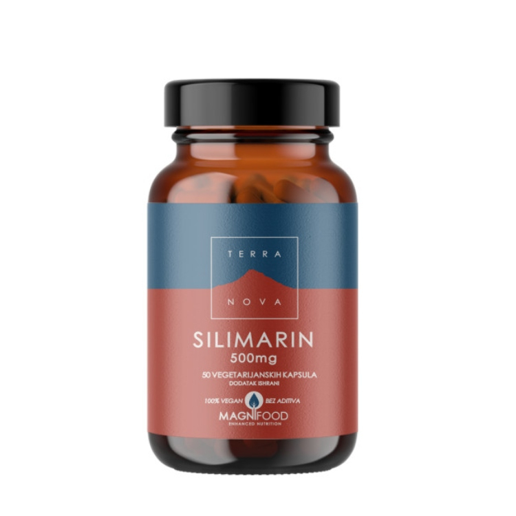 TERRANOVA SILIMARIN 500MG A50 KAPSULA
