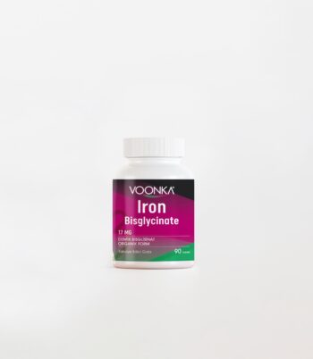 VOONKA ŽELJEZO BISGLICINAT 17MG A90 tableta