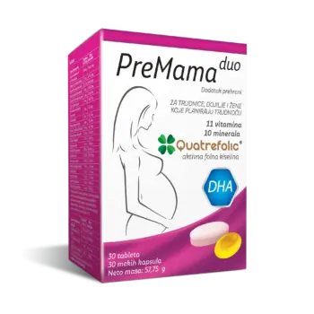 PREMAMA DUO 30 tableta + 30 mekih kapsula
