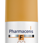 PHARMACERIS F TEČNI PUDER ZA INTENZIVNO PREKRIVANJE 03 BRONZE SPF20 30ML