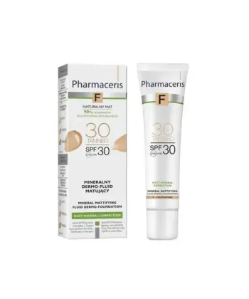 PHARMACERIS F MINERALNI MAT. TEČNI PUDER SPF30 (30 TANNED) 30ML