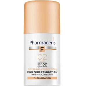 PHARMACERIS F TEČNI PUDER ZA INTENZIVNO PREKRIVANJE 02 SAND SPF 20 30ML