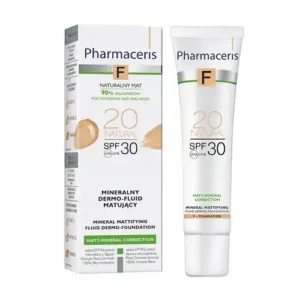 PHARMACERIS F MINERALNI MAT. TEČNI PUDER SPF30 (NATURAL 20) 30ML