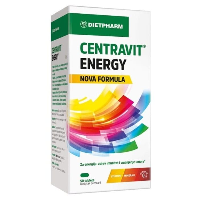 Centravit ENERGY tablete a 50 Dietpharm