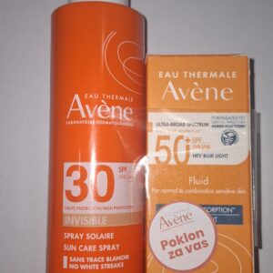 AVENE PROMO SUN SPREJ SPF30 200ML+ FLUID 50ML