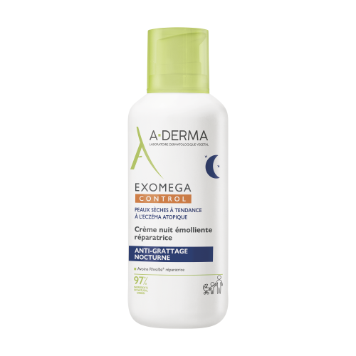 A-DERMA Exomega Control obnavljajuća emolijentna noćna krema 400ml
