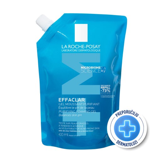 LA ROCHE EFFACLAR GEL 400ML REFILL