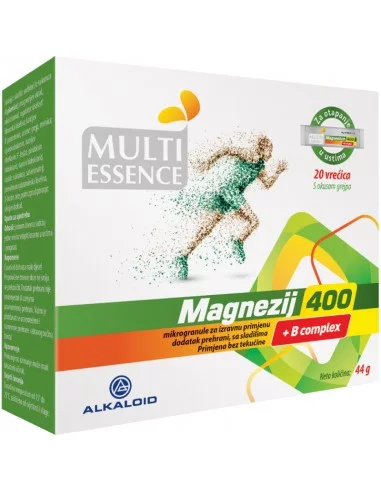 MAGNEZIJ 400 + B COMPLEX ALKALOID