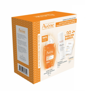 AVENE PROMO BOX ULTRA FLUID + TERMALNA VODA + VITAMIN C