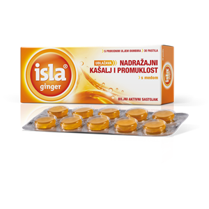ISLA GINGER 30 PASTILA