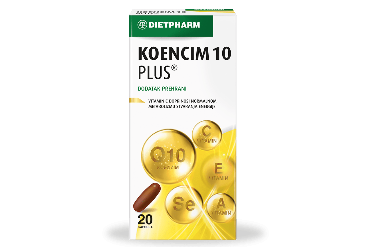 Koencim 10 Plus kapsule a20 Dietpharm