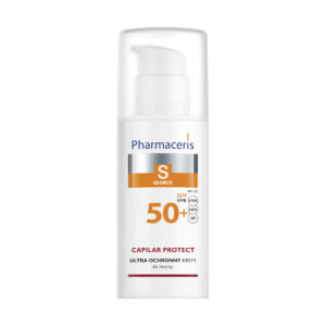PHARMACERIS S CAPILAR PROTECT SPF50+ KREMA ZA ZAŠTITU OD SUNCA KOŽE SKLONE CRVENILU 50ML