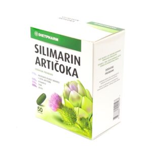 SILIMARIN ARTIČOKA 50 KAPSULA DIETPHARM