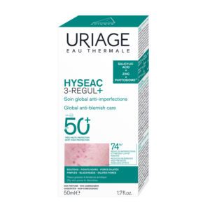 URIAGE HYSEAC 3-REGUL+ SPF50+ EMULZIJA ZA KOŽU SKLONU AKNAMA 50ML
