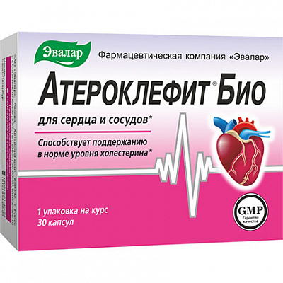 EVALAR ATEROKLEFIT 30 KAPSULA