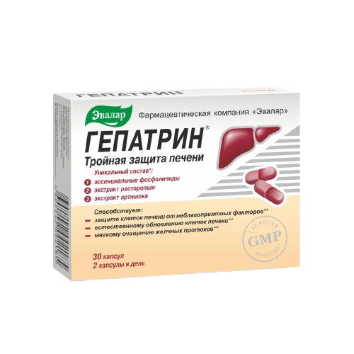 EVALAR GEPATRIN 30 KAPSULA