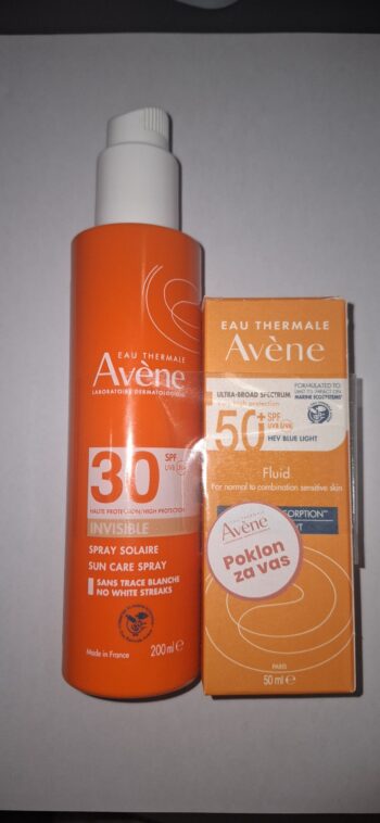 AVENE PROMO SUN SPREJ SPF30 200ML+ FLUID 50ML