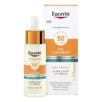 EUCERIN SUN OIL CONTROL UV SERUM SPF50+ ULTRA LAGANI SERUM SA MATIRAJUĆIM UČINKOM 30ML