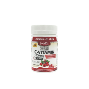 VITAMIN C 1000MG +D3+CINK+EKSTRAKT ŠIPURKA A45 JUTAVIT