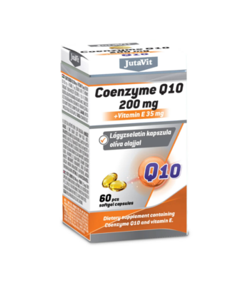 Koenzim Q10 200mg + Vitamin E 35mg Jutavit