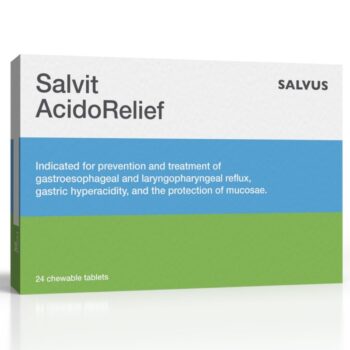 AcidoRelief tablete za žvakanje A24 Salvit