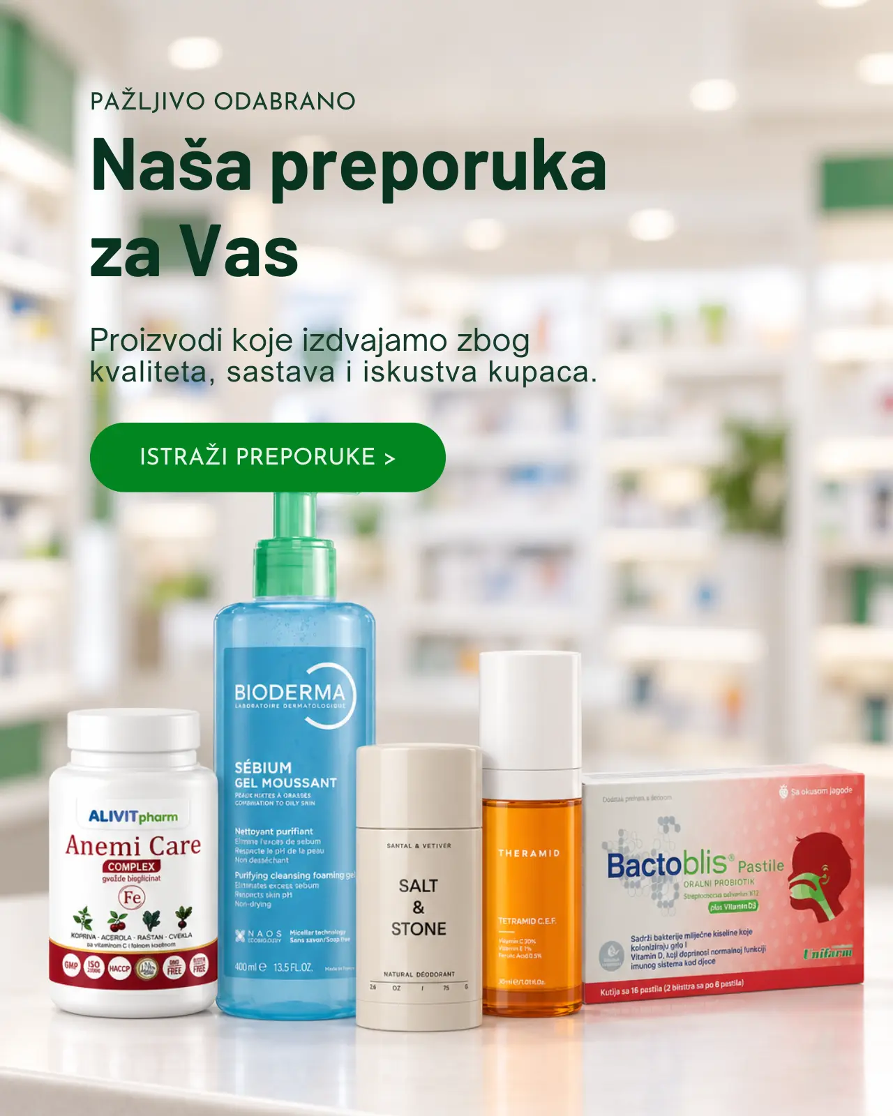 Nasa preporuka izdvojeni proizvodi