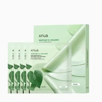 ANUA HEARTLEAF 70 SOOTHING COLLAGEN MASKA