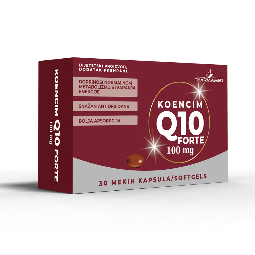 Pharmamed-Koencim-Q10 forte 100mg
