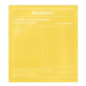 BIODANCE RADIANT VITA NIACINAMIDE REAL DEEP MASK